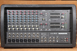 MACKIE 808S STEREO -- RARE "Made in USA"  1200W Powered PA Mixer Board 808 20994