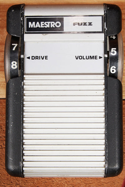 MAESTRO FUZZ MFZ-1 ビンテージ　ファズ Vintage Maestro MFZ-1 Fuzz Effects Pedal w/Battery Cover
