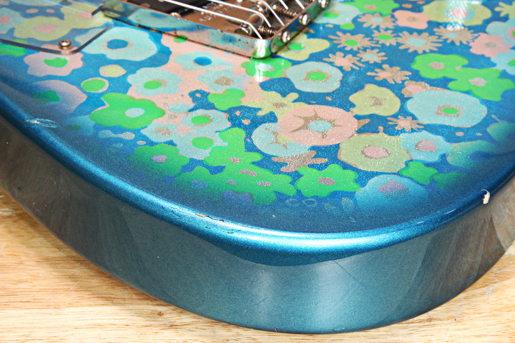Fender TL-69 Blue Flower Telecaster Made In Japan Paisley Tele CIJ 