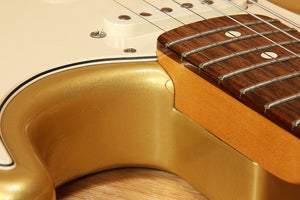 FENDER RARE Aztec Gold Stratocaster! 60s Classic Series FSR 2003 Strat 36123