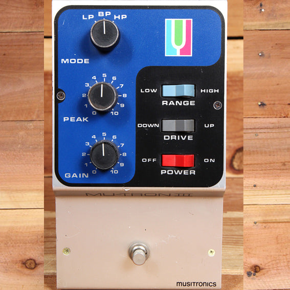 mutron pedal Mu-Tron III Guitar Pedal Great Condition Vintage Envelope Filter – Still Kickin Music