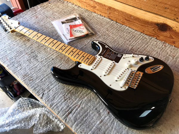 FENDER ROLAND G5 VG COSM MODELING STRATOCASTER MIM Black Strat Mint! 02253