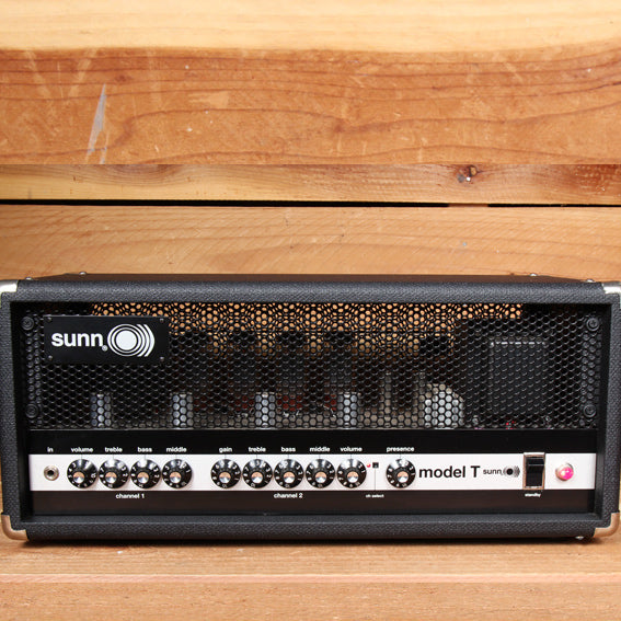 SUNN Model T Reissue GUITAR O)) Tube amp head CLEAN! +Manual Schematic FREE Ship